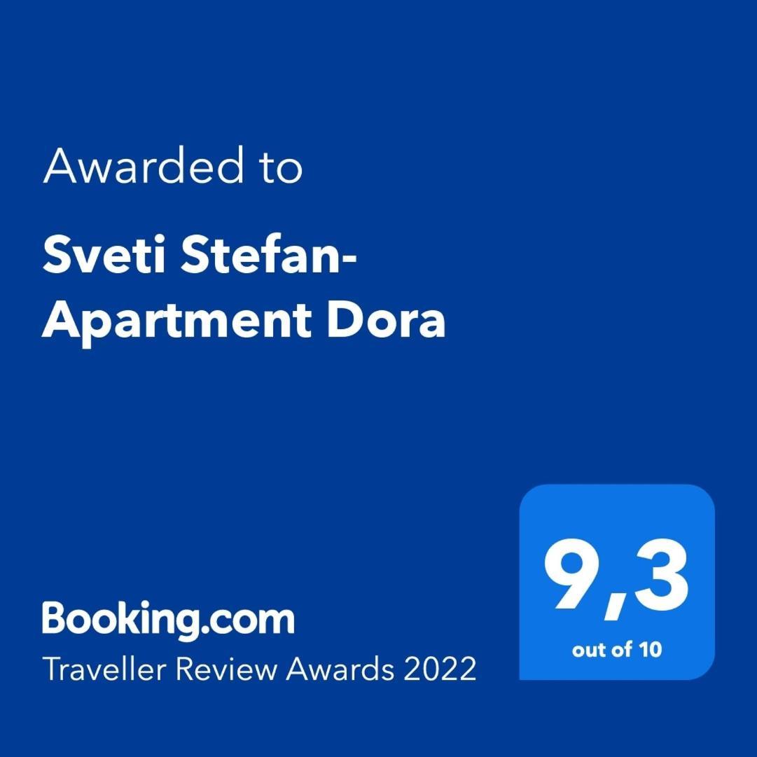 Sveti Stefan- Apartment Dora Екстериор снимка